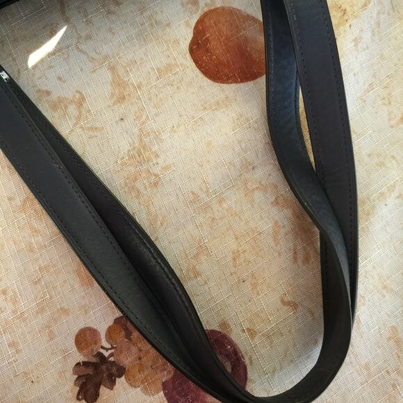 4742) Coach Denim Diagonal Horse Carriage Print Coated Canvas Tote Bag C4061 - Picture 7 of 13